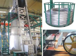 Aluminum or Aluminum Alloy Rod Continuous Casting and Rolling Line